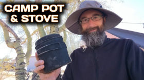Camp Pot and Stove by Cahlen