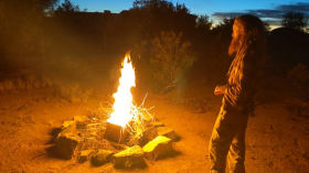 Desert Fire by Cahlen