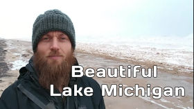 Beautiful Lake Michigan - A Winter Tour! by In Love & Peace