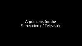 Jerry Mander- Arguments for the Elimination of Television by Brandon Spencer