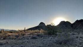 Exploring Saddle Mountain in Arizona by Cahlen